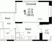 1-комнатная квартира площадью 40 кв.м, Барышевская Роща ул. | цена 4 030 000 руб. | www.metrprice.ru