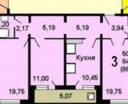 3-комнатная квартира площадью 84 кв.м, Пионерская улица, 34 | цена 4 800 000 руб. | www.metrprice.ru