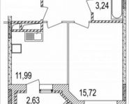 1-комнатная квартира площадью 45 кв.м, Осташковское ш. | цена 3 185 190 руб. | www.metrprice.ru