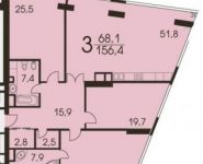 3-комнатная квартира площадью 156.4 кв.м, Мытная ул., 44 | цена 43 058 484 руб. | www.metrprice.ru