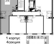 2-комнатная квартира площадью 58 кв.м, Каширское шоссе шоссе, д. 65 корп. 1 | цена 10 899 600 руб. | www.metrprice.ru