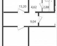 2-комнатная квартира площадью 62.5 кв.м в ЖК "Авентин", Железнодорожная, 33, корп.3 | цена 3 731 921 руб. | www.metrprice.ru