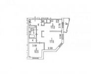 2-комнатная квартира площадью 55.8 кв.м, Самотечный 3-й пер., 16 | цена 24 490 000 руб. | www.metrprice.ru