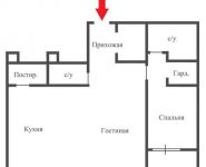 2-комнатная квартира площадью 6 кв.м, Усачева ул., 11 | цена 46 059 000 руб. | www.metrprice.ru