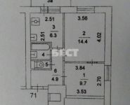 2-комнатная квартира площадью 40 кв.м, Байкальская ул., 45 | цена 5 300 000 руб. | www.metrprice.ru