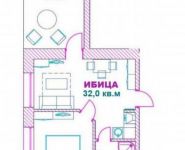 0-комнатная квартира площадью 32 кв.м, проезд Шокальского, 31к1 | цена 2 850 000 руб. | www.metrprice.ru