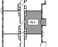 2-комнатная квартира площадью 73 кв.м, Рязанский переулок, д. 13 | цена 24 189 000 руб. | www.metrprice.ru