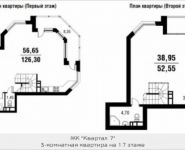 3-комнатная квартира площадью 126 кв.м, Мичуринский 2-й туп., 4 | цена 9 851 400 руб. | www.metrprice.ru