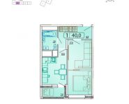 1-комнатная квартира площадью 40 кв.м,  | цена 3 520 000 руб. | www.metrprice.ru