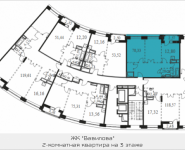 2-комнатная квартира площадью 70.33 кв.м, Вавилова, 69 | цена 16 090 021 руб. | www.metrprice.ru