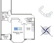 3-комнатная квартира площадью 120.9 кв.м, СНТ Горки территория, д.23 | цена 5 500 000 руб. | www.metrprice.ru