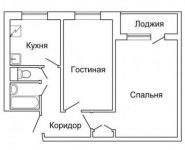 2-комнатная квартира площадью 44 кв.м, Студёный проезд, 6к3 | цена 9 000 000 руб. | www.metrprice.ru