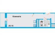 1-комнатная квартира площадью 38.1 кв.м, Речной проезд, 11 | цена 3 240 000 руб. | www.metrprice.ru