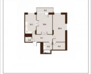 2-комнатная квартира площадью 74.2 кв.м, Вавилова, 29 | цена 16 886 725 руб. | www.metrprice.ru