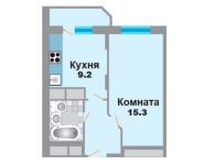 1-комнатная квартира площадью 32.9 кв.м, Речной пр. | цена 2 527 378 руб. | www.metrprice.ru
