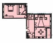 2-комнатная квартира площадью 105.8 кв.м, Садовническая ул., 57С1 | цена 66 654 000 руб. | www.metrprice.ru