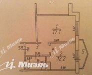 1-комнатная квартира площадью 41 кв.м, Чкалова ул. | цена 4 700 000 руб. | www.metrprice.ru