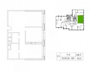 2-комнатная квартира площадью 83 кв.м, Верхняя ул., 34 | цена 31 267 500 руб. | www.metrprice.ru