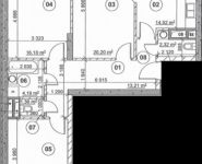 3-комнатная квартира площадью 86.8 кв.м, Старокрымская улица, 13с1 | цена 13 559 911 руб. | www.metrprice.ru