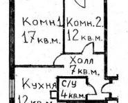 2-комнатная квартира площадью 54 кв.м, Малый Купавенский проезд, 7 | цена 8 390 000 руб. | www.metrprice.ru