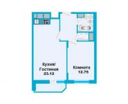 2-комнатная квартира площадью 47.1 кв.м, Рябиновая ул. | цена 3 124 056 руб. | www.metrprice.ru