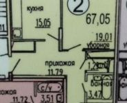 2-комнатная квартира площадью 67 кв.м, Новый бул., 4 | цена 8 900 000 руб. | www.metrprice.ru