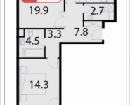 2-комнатная квартира площадью 70 кв.м, Ивановская, 7, корп.7Б | цена 6 023 500 руб. | www.metrprice.ru