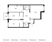 3-комнатная квартира площадью 126.8 кв.м, Березовая аллея, 17К1 | цена 18 588 880 руб. | www.metrprice.ru