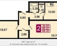 2-комнатная квартира площадью 68 кв.м, Струве ул. | цена 4 548 600 руб. | www.metrprice.ru