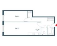 2-комнатная квартира площадью 64.4 кв.м, улица Дмитрия Ульянова, 6к1 | цена 15 961 687 руб. | www.metrprice.ru