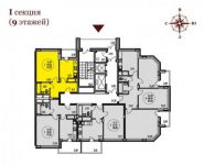 1-комнатная квартира площадью 40.4 кв.м, Бородинский бульвар, 11 | цена 3 026 250 руб. | www.metrprice.ru