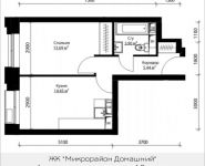 1-комнатная квартира площадью 37 кв.м, Донецкая ул., 30С1 | цена 4 810 671 руб. | www.metrprice.ru