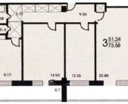 3-комнатная квартира площадью 74 кв.м, Кирова ул., 76К2 | цена 5 700 000 руб. | www.metrprice.ru