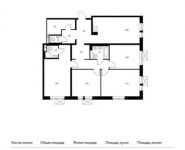 4-комнатная квартира площадью 115.2 кв.м, 3-е Почтовое отделение ул., 101 | цена 10 932 480 руб. | www.metrprice.ru