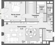 1-комнатная квартира площадью 82.3 кв.м, улица Маяковского, 24 | цена 47 700 000 руб. | www.metrprice.ru