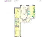3-комнатная квартира площадью 87.5 кв.м,  | цена 6 650 000 руб. | www.metrprice.ru