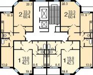 2-комнатная квартира площадью 62 кв.м, Лухмановская ул., 15/4 | цена 8 800 000 руб. | www.metrprice.ru