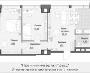 2-комнатная квартира площадью 75.39 кв.м, 1-я Ямская, 2 | цена 19 970 000 руб. | www.metrprice.ru