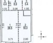 1-комнатная квартира площадью 67 кв.м, Покрышкина ул., 8К3 | цена 19 020 000 руб. | www.metrprice.ru