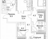 4-комнатная квартира площадью 209 кв.м, Малая Пироговская, 8 | цена 100 457 721 руб. | www.metrprice.ru