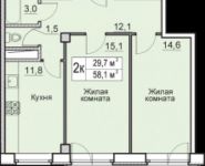 2-комнатная квартира площадью 64 кв.м, улица Свердлова, 4 | цена 2 607 000 руб. | www.metrprice.ru