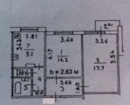 2-комнатная квартира площадью 54 кв.м, Никулинская улица, 23к3 | цена 9 500 000 руб. | www.metrprice.ru