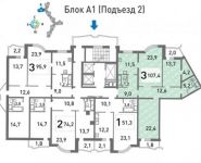 3-комнатная квартира площадью 107.5 кв.м, Красногорский бул., 18 | цена 8 600 000 руб. | www.metrprice.ru