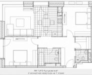 2-комнатная квартира площадью 78.7 кв.м, Гжатская ул., 9С3 | цена 16 287 909 руб. | www.metrprice.ru