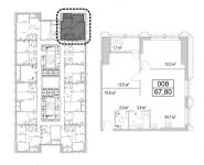 3-комнатная квартира площадью 68 кв.м,  | цена 13 978 529 руб. | www.metrprice.ru