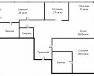 3-комнатная квартира площадью 184 кв.м, Пресненская наб., 8С1 | цена 82 476 000 руб. | www.metrprice.ru