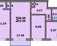 3-комнатная квартира площадью 4 кв.м, Новочеремушкинская ул., 41К1 | цена 10 980 000 руб. | www.metrprice.ru