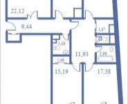 4-комнатная квартира площадью 142.9 кв.м, Кудрявцева, 14 | цена 14 290 000 руб. | www.metrprice.ru