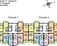 1-комнатная квартира площадью 40 кв.м, улица Липчанского, к9 | цена 4 245 000 руб. | www.metrprice.ru