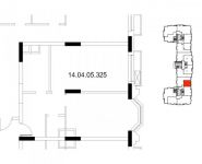 1-комнатная квартира площадью 54 кв.м, Авиационная ул., 77 | цена 16 837 260 руб. | www.metrprice.ru